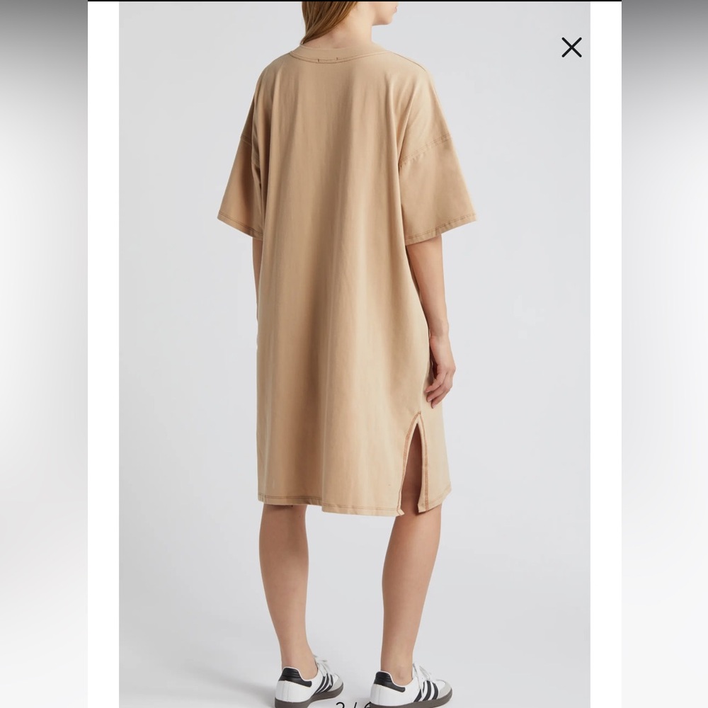 Dressed in Lala Ultimate Stretch Cotton T-Shirt Dress Size S